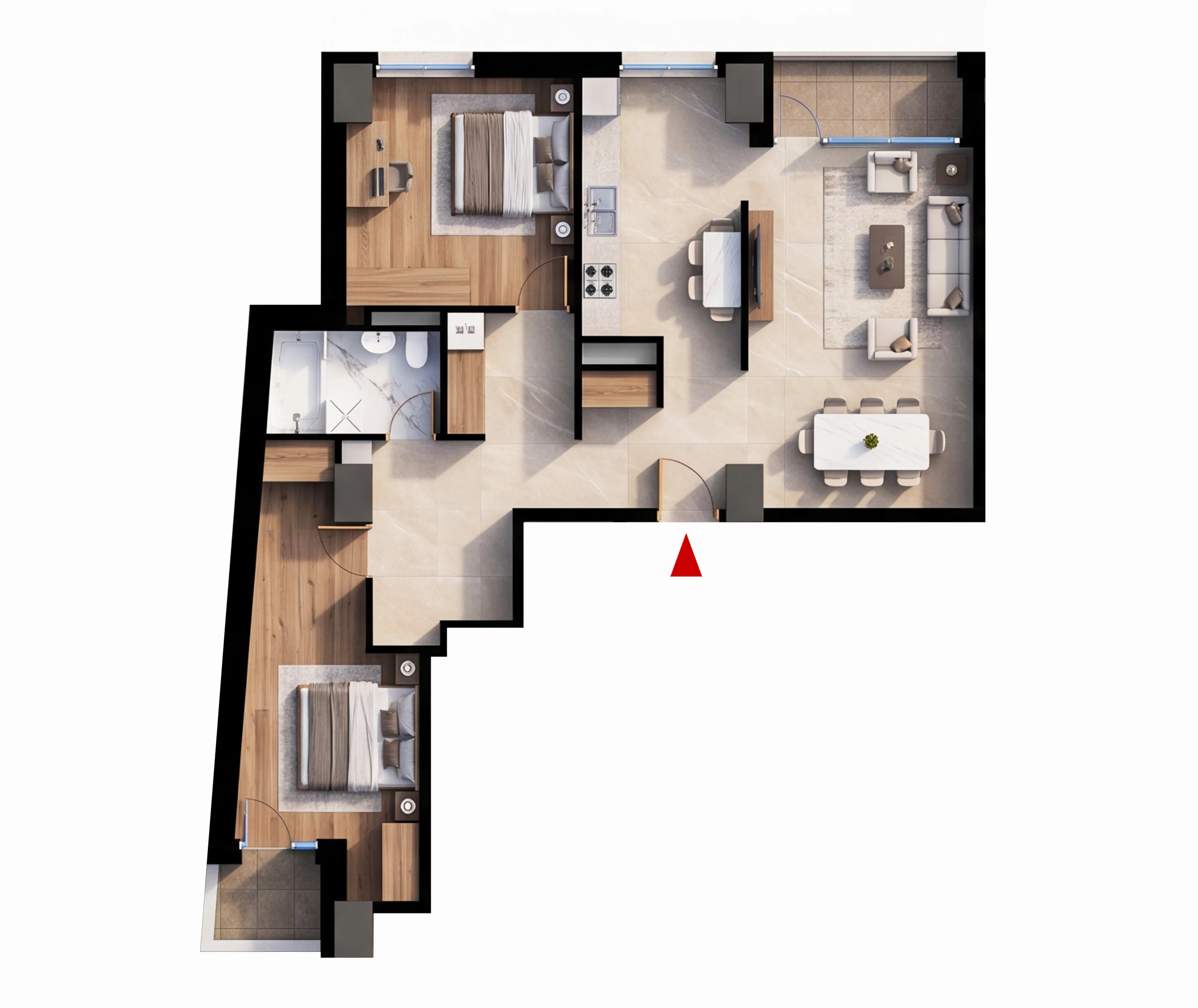 Plano de la unidad A01-01-01